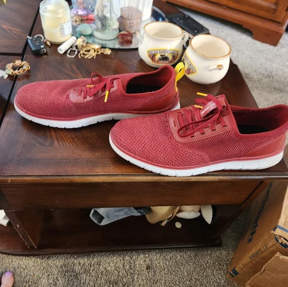 Cole Haan ZeroGround Red Slip-On Sneakers Size 12M - Picture 9 of 15